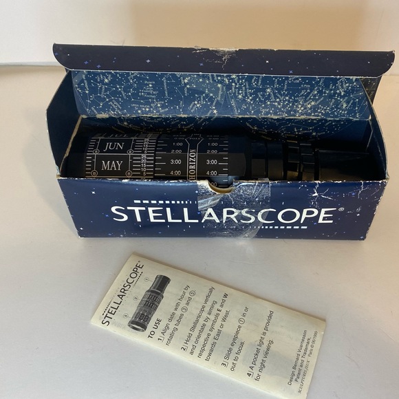 Vintage Stellarscope Handheld Star Finder Scope, Northern & Southern Hemispheres - Picture 2 of 5